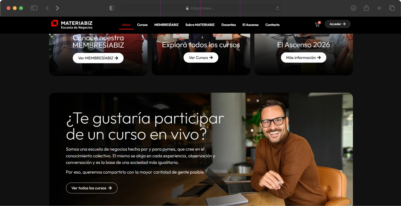 Cómo ayudamos a materiabiz