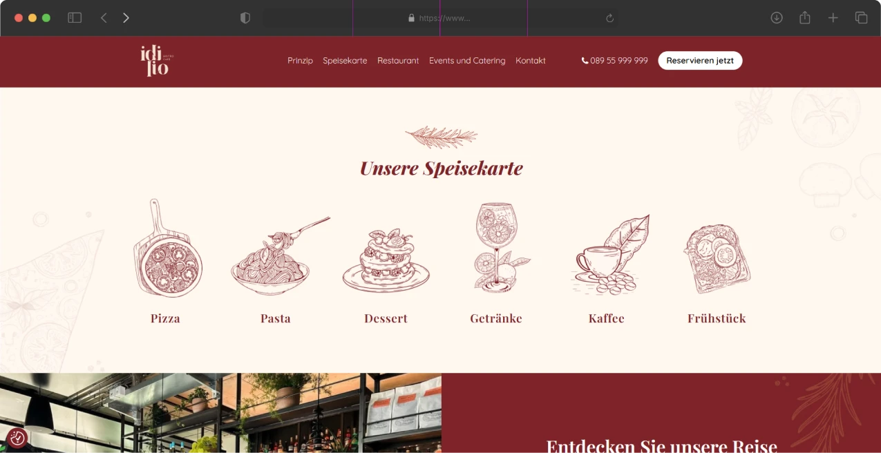 como ayudamos a idilio bistro