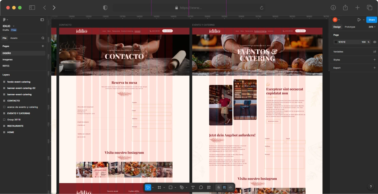 que es idilio bistro